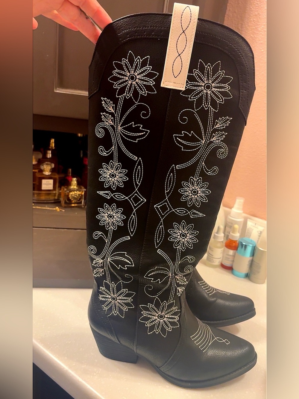 Sugar Tall Tam Floral Boots